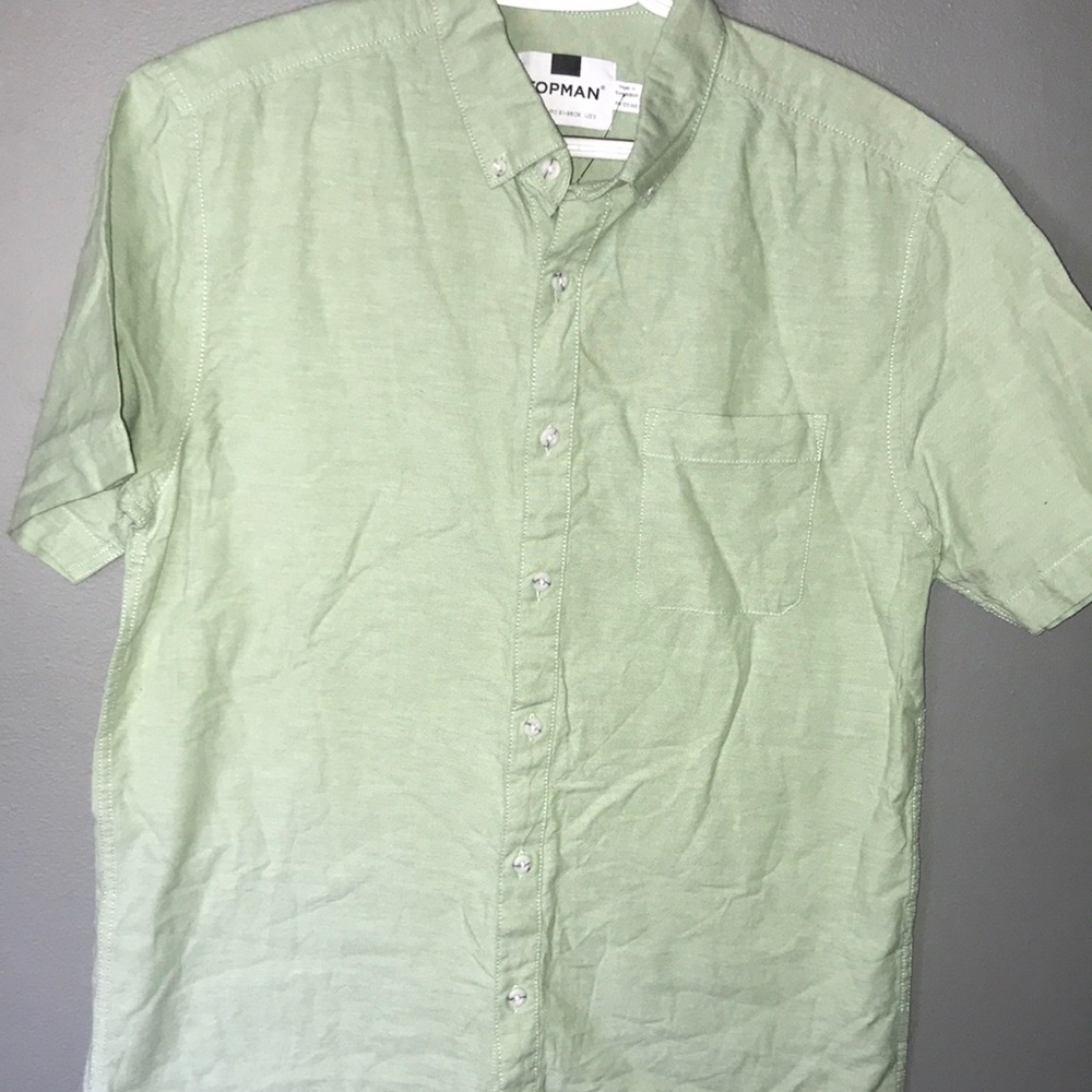 Topman Mens Button Up Shirt